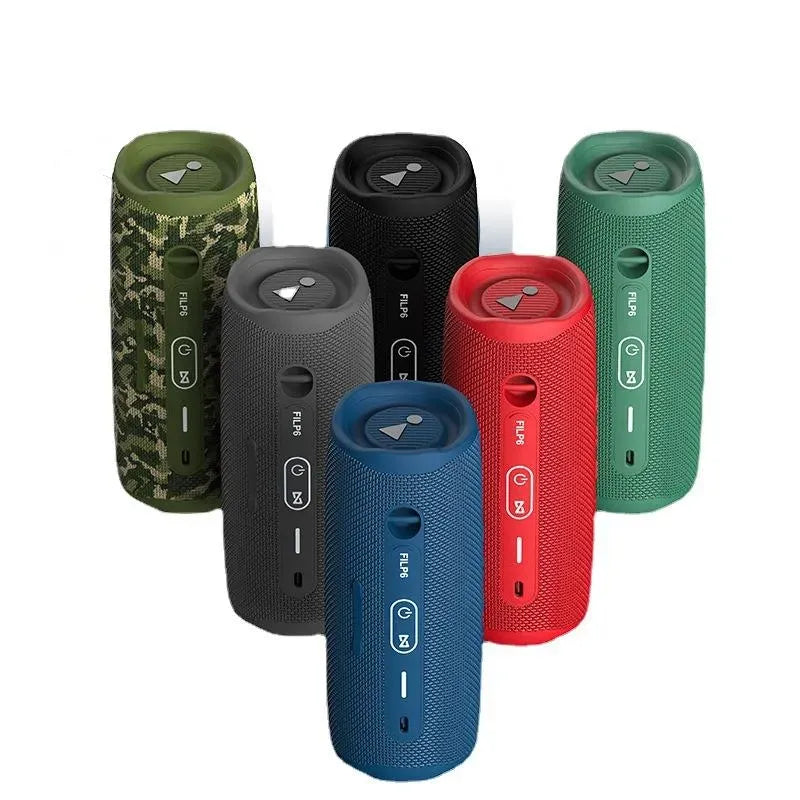 FLIP 6 Portable BT Speakers Wireless Mini Speaker Outdoor Waterproof Portable Speakers with Powerful Sound