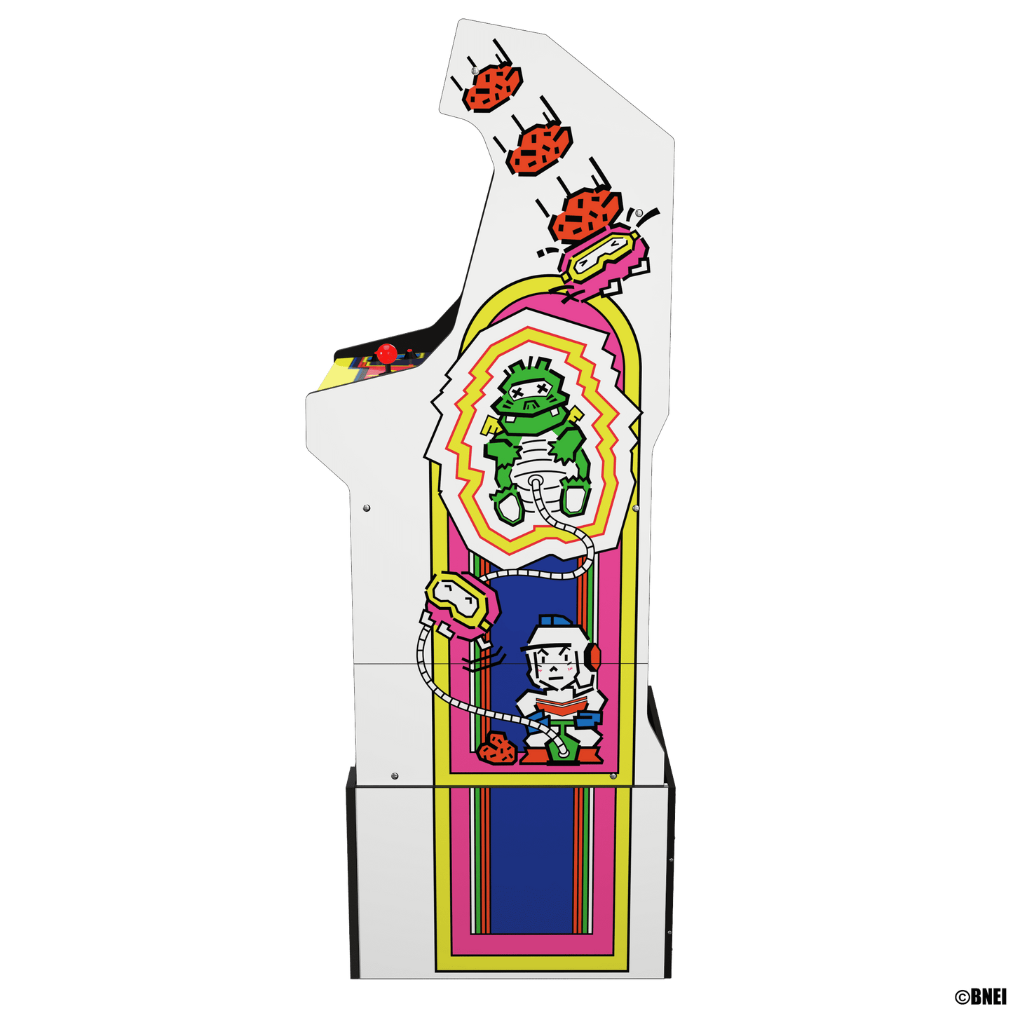 Dig Dug Bandai Namco Legacy Edition Arcade with Riser and Light-Up Marquee