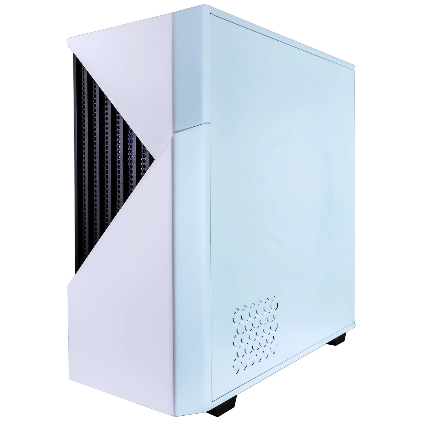 Castle Prebuilt Gaming PC - AMD Ryzen 5 5600G CPU (4.4Ghz Turbo) | Radeon Vega 7 Igpu (4GB) | 1TB M.2 Nvme SSD Storage | 16GB DDR4 RAM | Windows 11 Gaming Desktop Computer | 5G-Wifi + BT