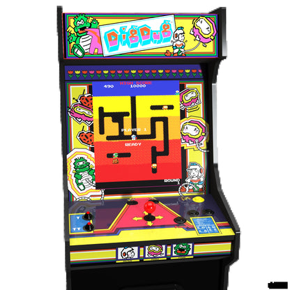 Dig Dug Bandai Namco Legacy Edition Arcade with Riser and Light-Up Marquee