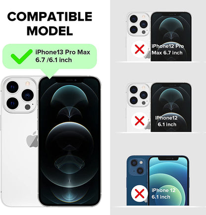 Compatible for Iphone 13 Pro Max(6.7’’) Iphone 13 Pro(6.1’’) 2021 Camera Lens Protector, 9H Tempered Glass Film Full Cover Sticker Accessories for Iphone 13 Pro/Pro Max.