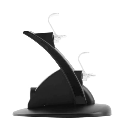 LED Dual USB Charging Stand for Sony Playstation PS4 in Black