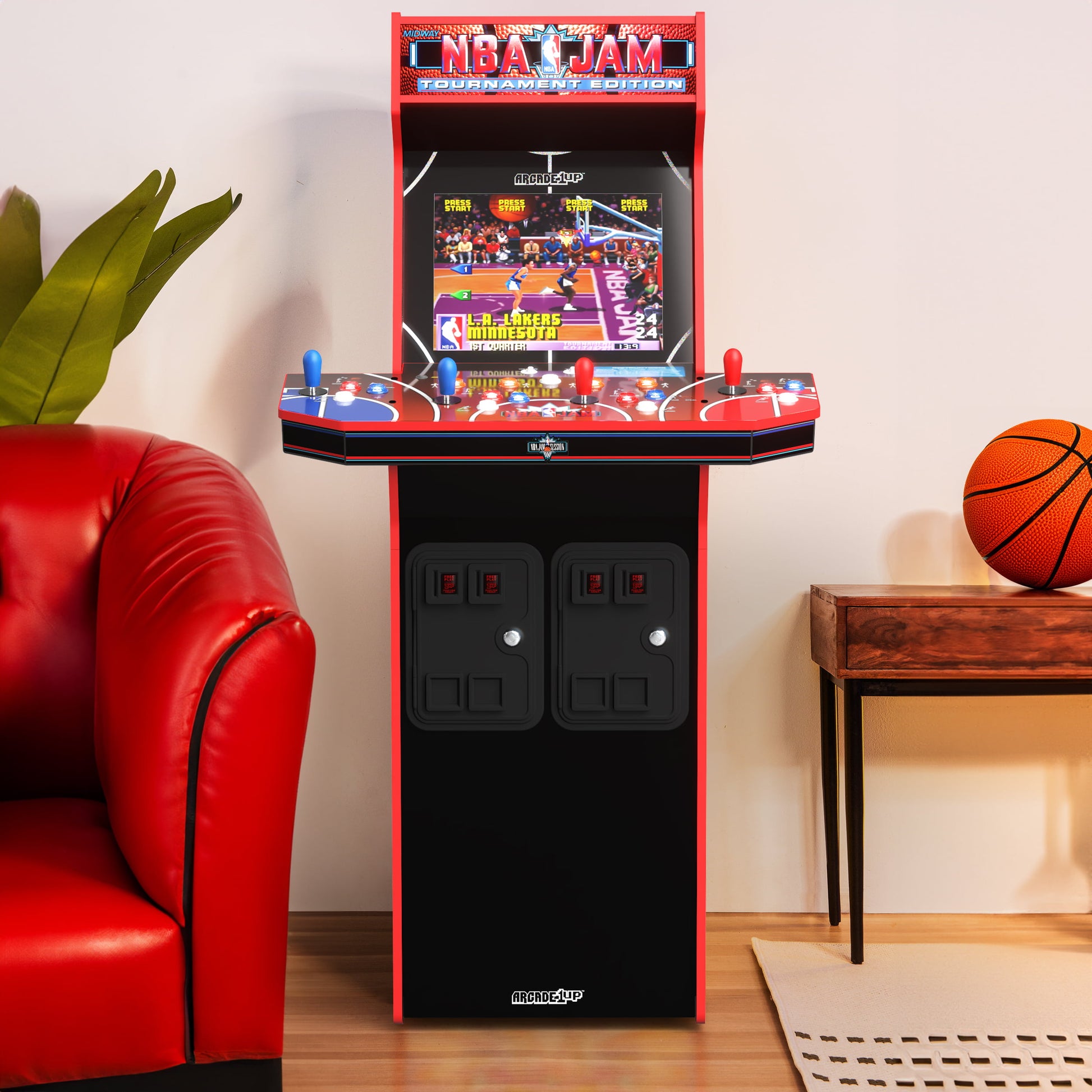 NBA Jam 30Th Anniversary Deluxe Arcade Machine 3 Games in 1 (4 Player)