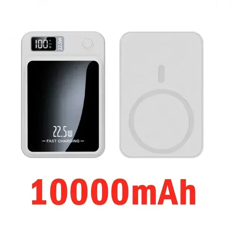 50000Mah Portable Macsafe Magnetic Power Bank Fast Wireless Charger for Iphone 12 13 14 Pro Max External Auxiliary Battery Pack