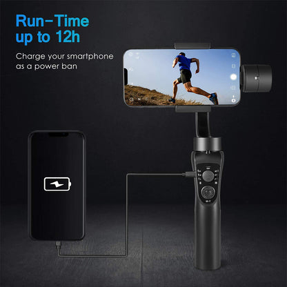 Three-Axis Handheld Gimbal Stabilizer, Mobile Phone Stabilizer