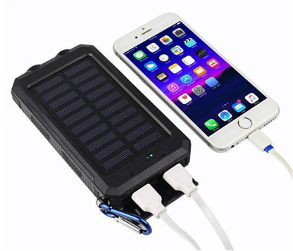 Super 20000Mah USB Portable Charger Solar Power Bank for Iphone Cell Phone 2024