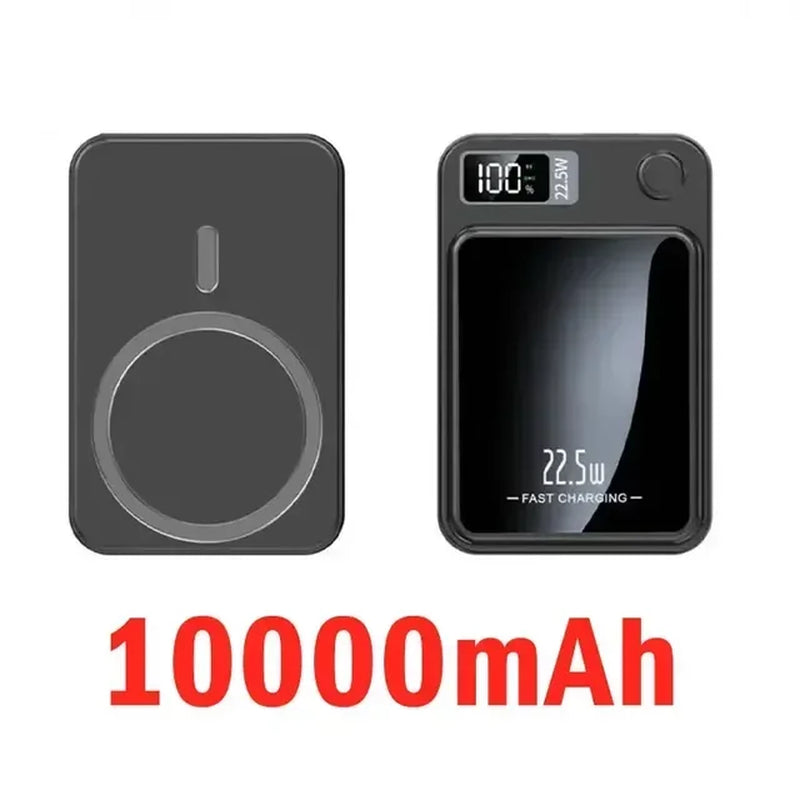 50000Mah Portable Macsafe Magnetic Power Bank Fast Wireless Charger for Iphone 12 13 14 Pro Max External Auxiliary Battery Pack