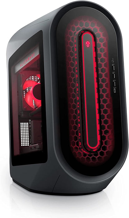 Aurora R14 Liquid Cooled Gaming Desktop - AMD Ryzen 9 5900, 32GB 3466Mhz RAM, 1TB SDD + 2TB HDD, NVIDIA Geforce RTX 3080 10GB GDDR6X Graphics, VR Ready, USB-C, Windows 11 Home – Black