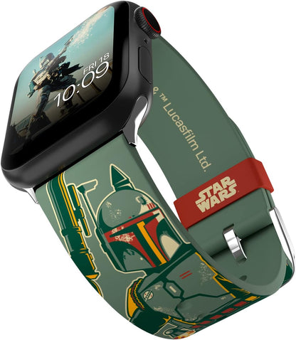 Star Wars: the Mandalorian Officially Licensed Smartwatch Band (Watch Not Included)