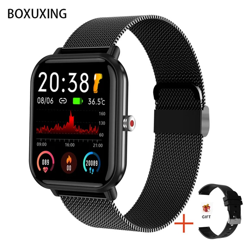 2023 New Smart Watch Men Blood Oxygen Monitoring Sports Fitness Watch Man Woman Body Temperature Monitor Smart Watch for Xiaomi