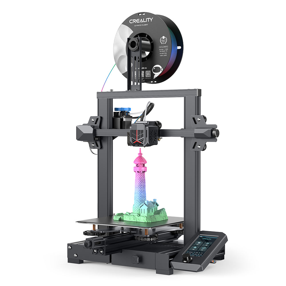 ® Ender-3 V2 Neo 3D Printer 220*220*250Mm Print Size with Cr-Touch Auto Leveling/Full-Metal Bowden Extruder